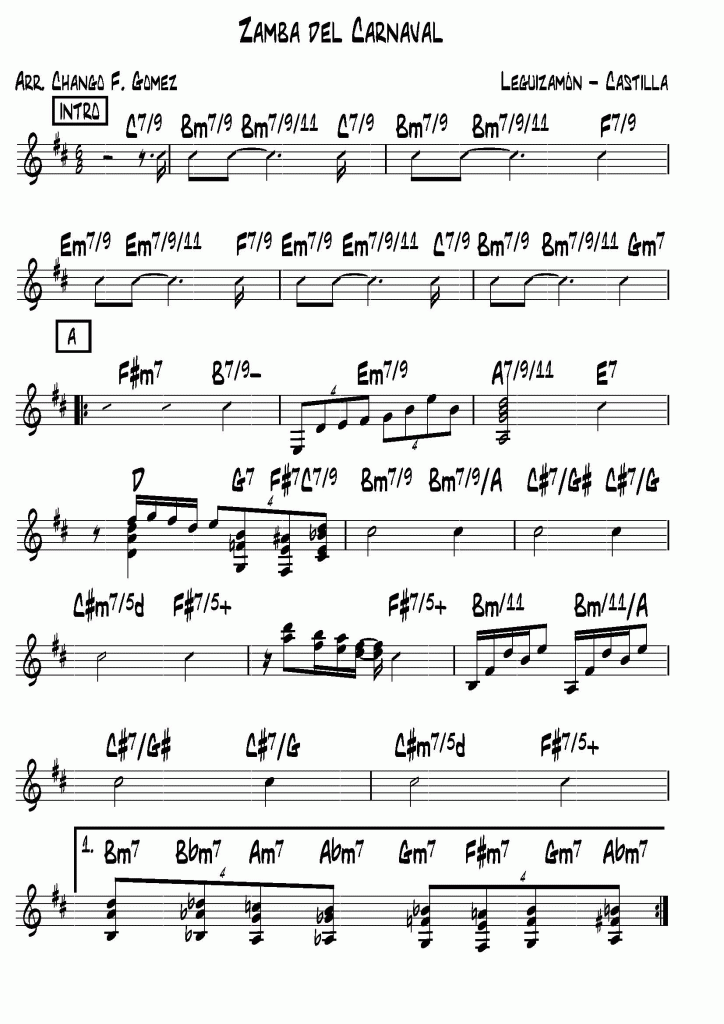 Zamba del Carnaval 1